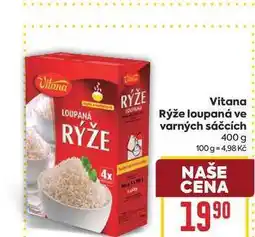 Billa Vitana Rýže loupaná ve varných sáčcích nabídka