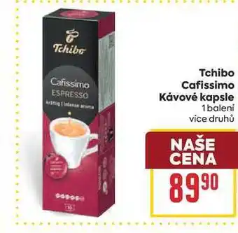 Billa Tchibo Cafissimo Kávové kapsle 1 baleni nabídka