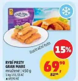 Penny Market RYBÍ PRSTY GRAN MARE mražené nabídka