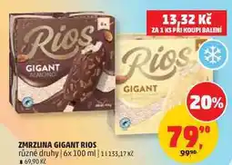 Penny Market ZMRZLINA GIGANT RIOS různé druhy nabídka