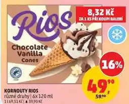 Penny Market KORNOUTY RIOS různé druhy nabídka