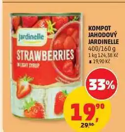 Penny Market KOMPOT JAHODOVÝ JARDINELLE, 400/160 g nabídka