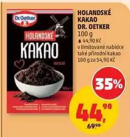 Penny Market HOLANDSKÉ KAKAO DR. OETKER nabídka