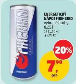 Penny Market ENERGETICKÝ NÁPOJ FIRE-BIRD vybrané druhy nabídka