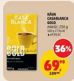Penny Market KÁVA CASABLANCA GOLD mletá nabídka