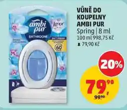 Penny Market VŮNĚ DO KOUPELNY AMBI PUR Spring nabídka