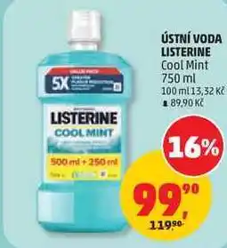 Penny Market LISTERINE Cool Mint nabídka