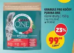 Penny Market GRANULE PRO KOČKY PURINA ONE různé druhy nabídka