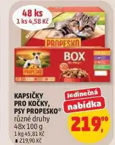 Penny Market PROPESKO různé druhy nabídka