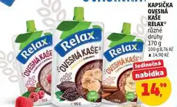 Penny Market KAPSIČKA OVESNÁ KAŠE RELAX různé druhy nabídka