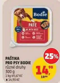 Penny Market PAŠTIKA PRO PSY BODIE různé druhy nabídka