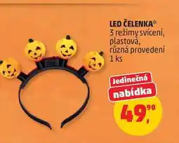 Penny Market LED ČELENKA 3 režimy svícení, plastová, různá provedení, 1 ks nabídka