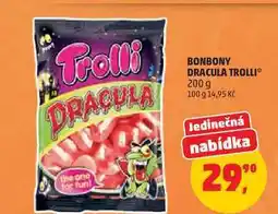 Penny Market BONBONY DRACULA TROLLI nabídka