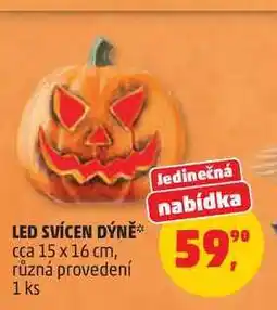 Penny Market LED SVÍCEN DÝNĚ cca 15 x 16 cm, různá provedení, 1 ks nabídka