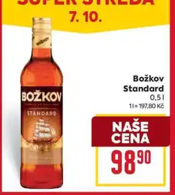 Billa BOŽKOV STANDARD nabídka