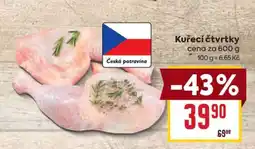 Billa Kuřecí čtvrtky nabídka