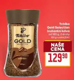 Billa Tchibo Gold Selection Instantní káva nabídka