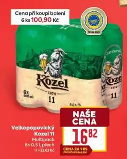 Billa Velkopopovický Kozel 11 nabídka
