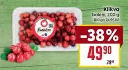Billa Klikva nabídka
