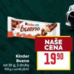 Billa KINDER BUENO nabídka