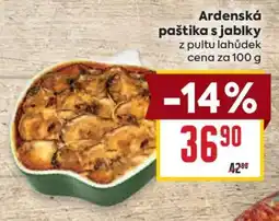 Billa Ardenská paštika s jablky nabídka