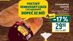 Billa Chalupářský bochník nabídka