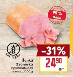 Billa Šunka Zvonařka nabídka