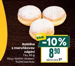Billa Kobliha s meruňkovou náplní nabídka