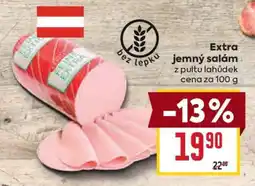 Billa Extra jemný salám nabídka
