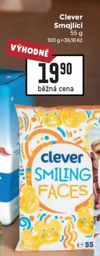 Billa Clever Smajlíci nabídka
