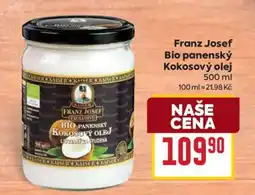 Billa Franz Josef Bio panenský Kokosový olej nabídka