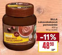Billa BILLA Lísovokakaová pomazánka nabídka