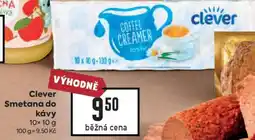 Billa Clever Smetana do kávy nabídka