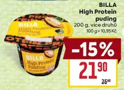 Billa BILLA High Protein puding nabídka
