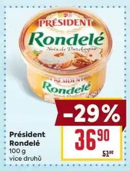 Billa Président Rondelé nabídka