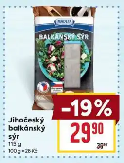 Billa Jihočeský Balkánský sýr nabídka
