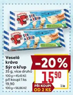Billa Veselá kráva Sýr a Křup nabídka