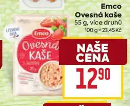 Billa Emco ovesná kaše nabídka