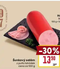 Billa Šunkový salám nabídka