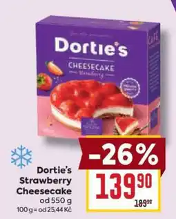 Billa Dortie's Strawberry Cheesecake nabídka
