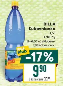 Billa BILLA Ľubovnianka nabídka