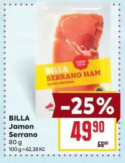 Billa BILLA Jamon Serrano nabídka