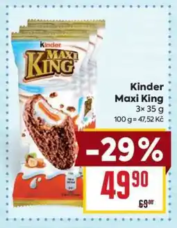 Billa Kinder Maxi King nabídka