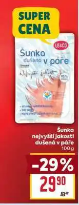 Billa Šunka nejvyšší jakosti dušená v páře nabídka