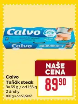 Billa Calvo Tuňák steak nabídka