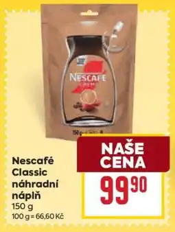 Billa Nescafé Classic Náhradní náplň nabídka