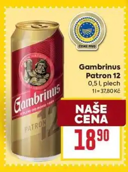 Billa Gambrinus Patron 12 nabídka