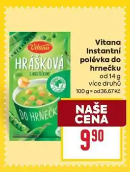 Billa Vitana Instantní polévka Do hrnečku nabídka