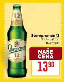 Billa Staropramen 12 nabídka