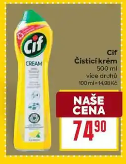 Billa Cif nabídka
